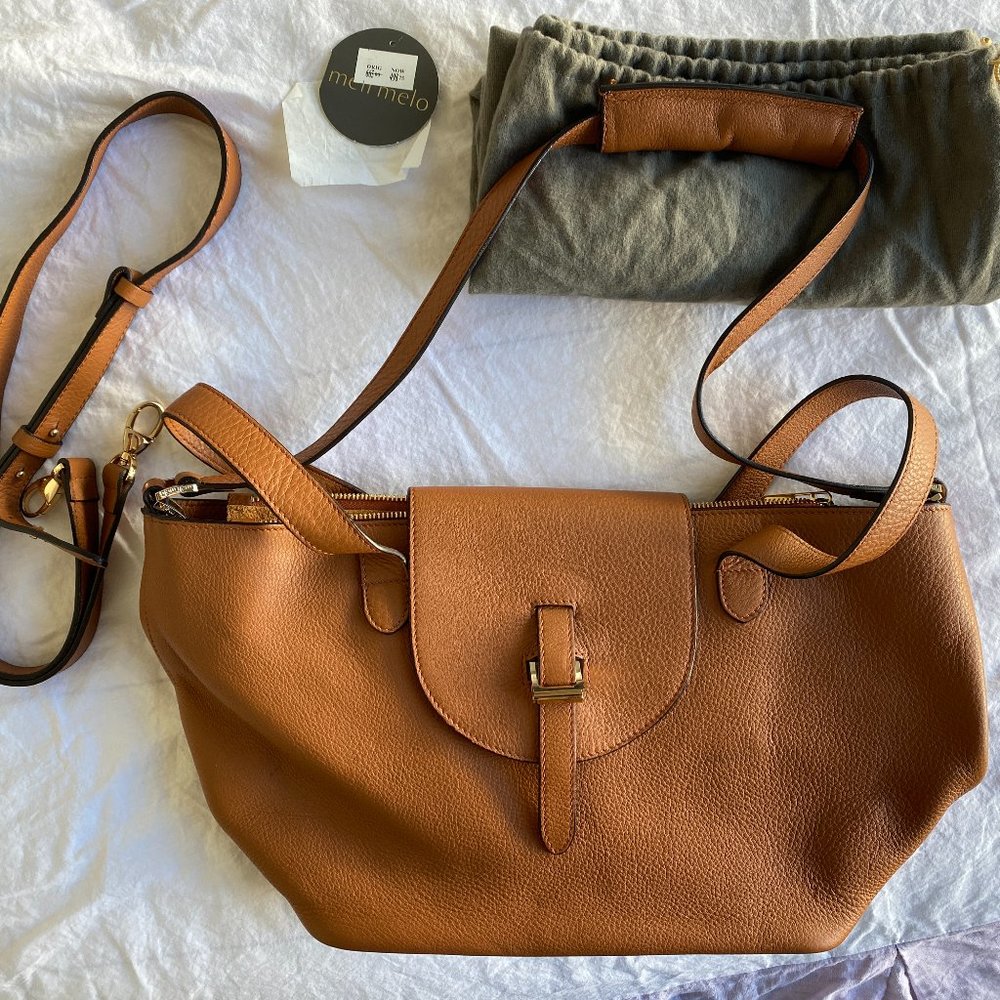 Meli Melo Thela Medium in Tan Zipper Version - Like New